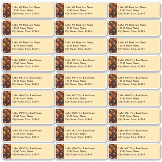 Elegant Classic Boho Modern Gold #901 Wedding Sticker (Voorkant)