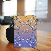 Elegant Classic Fancy 25th Wedding Jubileum Kaart