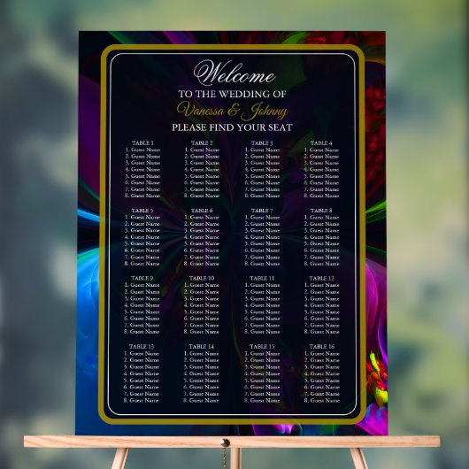 Elegant Classic Modern Floral Pattern #902 Wedding (Neutre)