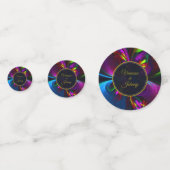 Elegant Classic Modern Floral Pattern #902 Wedding Confetti (Voorkanten)