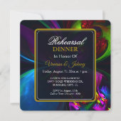 Elegant Classic Modern Floral Pattern #902 Wedding Kaart (Voorkant)