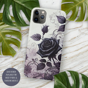 Elegant Classic Roos Fine Art Botanisch schilderij iPhone 11 Pro Max Hoesje