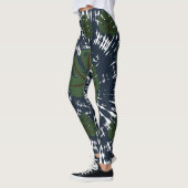 Elegant Classic Stropdas & Dye Leaf Leggings (Links)