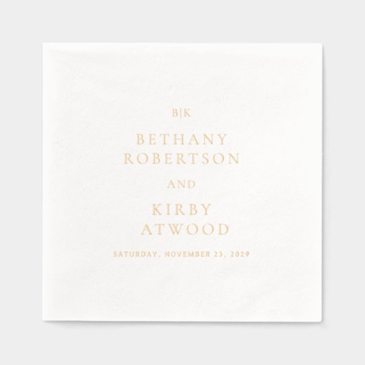 Elegant Classic Wedding (Recto)