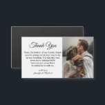 élégant classique chic merci mariage Magnet<br><div class="desc">photo freepik.com élégant classique chic merci mariage photo aimant</div>