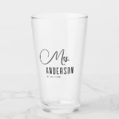 élégant classique coutume moderne Coupe de verre (Devant)