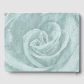 Élégant classique Floral Rustique Mariage livre d' (Verso)