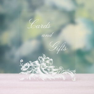 Élégant classique Rococo Floral