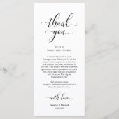 Elegant Classy Black, plaats instellen Dank je kaa Programma (Voorkant)