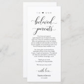 Elegant Classy Black, plaats instellen Dank je kaa Programma (Voorkant / Achterkant)