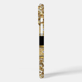 Elegant Classy Gold Diamond Glitter Case-Mate iPhone Case (Achterkant / Links)