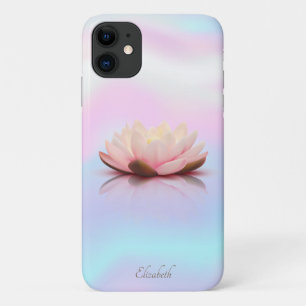 Elegant Classy Lotus Flower Holographic iPhone 11 Hoesje