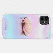 Elegant Classy Lotus Flower Holographic Case-Mate iPhone Case (Achterkant (horizontaal))