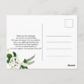 Elegant Classy Navy cartes géométriques merci (Dos)