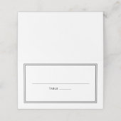 Elegant Classy Simple Stylish Wedding (Buitenkant ongevouwen)