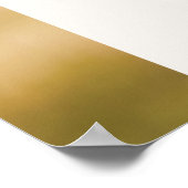 Elegant Clean Minimal Clean Photo Afstuderen Poster (Hoek)