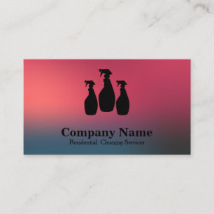 Elegant Cleaning Service Visitekaartje