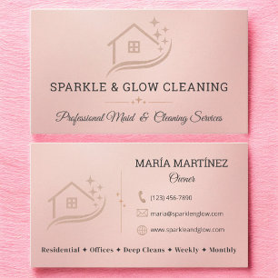 Elegant Cleaning Services Schoonmaakster & Huishou Visitekaartje