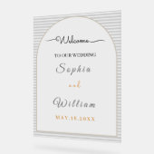 Elegant Clear Acrylic Wedding (Angle)