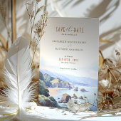 Elégant Cliffside Enregistrer la carte Date - Big