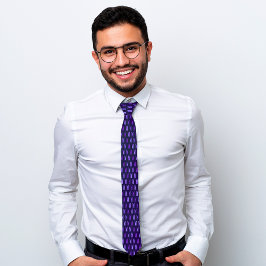 Elegant Clothes Peg Pattern Stropdas