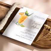 Elégant Cocktail Bridal Shower Invitation