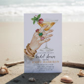 Elegant Cocktail Bridal Shower Invitation Art