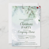 Elegant Cocktail de Noël Invitation de fête de Noë (Devant)