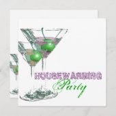 Elegant cocktailparty CUSTOMIZE Kaart (Voorkant / Achterkant)