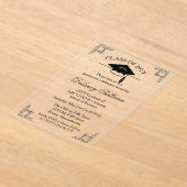 Elegant College Graduation Faire-part (Poser)