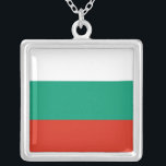 Elégant collier avec Drapeau de Bulgarie<br><div class="desc">Ajoutez une touche de fierté bulgare à votre collection de bijoux avec notre collier exclusif avec le drapeau de Bulgarie ! Conçu avec une attention minutieuse aux détails, ce collier est plus qu’un accessoire, c’est une célébration du patrimoine bulgare et de la fierté culturelle. L'élégant design affiche les couleurs vives...</div>
