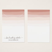 Élégant collier de couleur de corail (Devant & derrière)