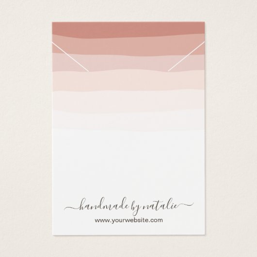 Élégant collier de couleur de corail (Devant)