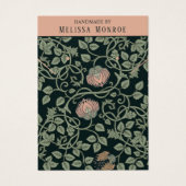 Élégant collier Fleur sauvage Elevage carte d'affi (Devant)