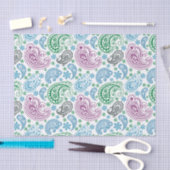 Elegant Colorful  Paisley Pattern Tissuepapier (Craft)