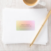 Elegant Colorful Professional Modern Simple Trendy Etiket (Insitu)