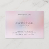 Elegant Colorful Simple Sjabloon Professional Visitekaartje (Achterkant)