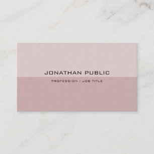 Elegant Colors Modern Simple Professional Trendy Visitekaartje