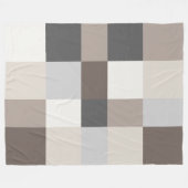 Elegant Colour Harmony Modern Stijlvol design Fleece Deken (Voorkant (Horizontaal))