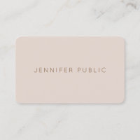 Elegant Colour Professional Minimalistische Sjablo