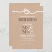 Elegant Confetti Stippen die de knoop vastbinden Kaart (Voorkant / Achterkant)