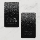 Elegant Confetti Visitekaartje (Voorkant / Achterkant)