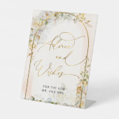 Élégant conseil et désirs floraux signe de piédest (Recto)