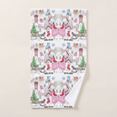 Élégant conte de fées de Noël (Serviette à main)