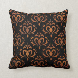 Elegant Copper Vintage gevild Kussen