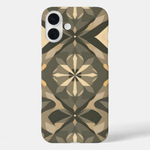 Élégant Coque iPhone16 géométrique - Artistique nu