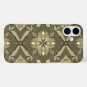 Élégant Coque iPhone16 géométrique - Desi symétriq (Verso (horizontal))