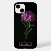 Élégant coque iphone à fleurs roses (Verso)
