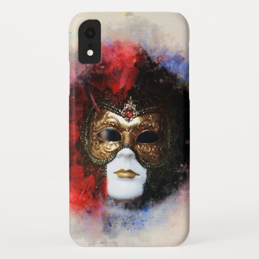 Elégant coque iphone de design de Masque de Carnav (Dos)