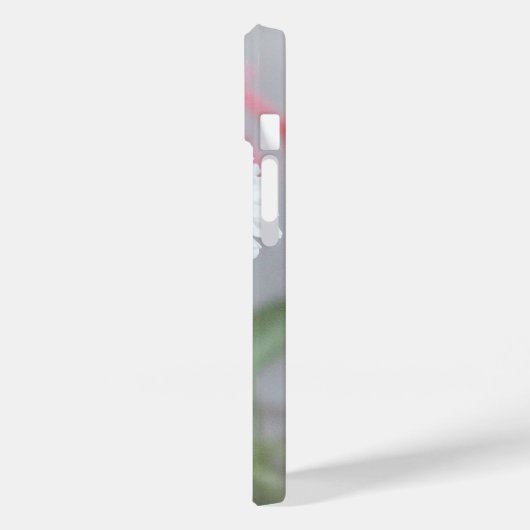 Élégant coque iphone de fleurs joyeuses (Verso / Gauche)